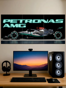 Petronas AMG Poster || Split Poster