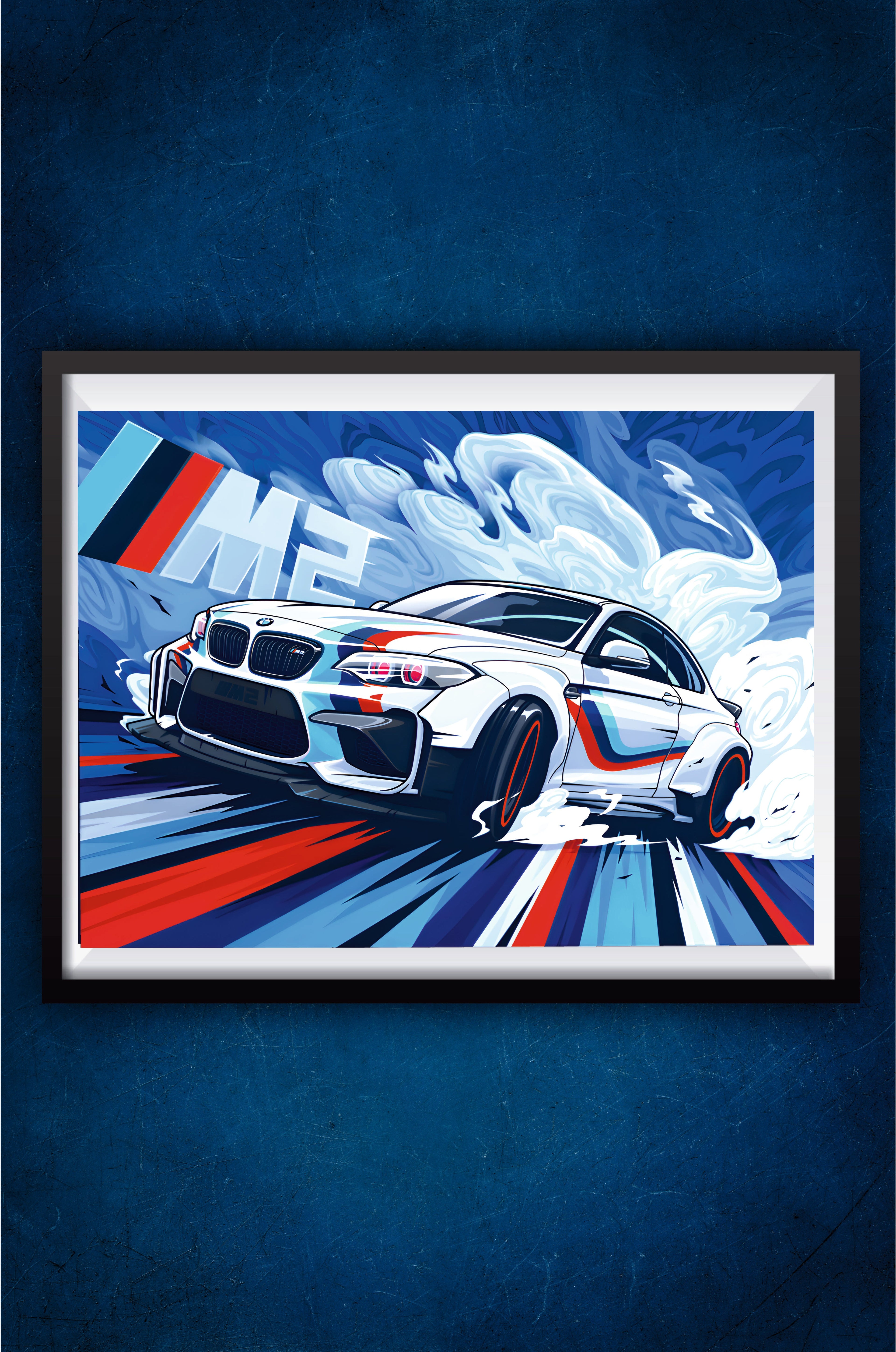 BMW M2 abstract Poster || Cars Poster