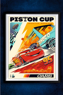 Cars Piston Cup Poster || Movie Posters