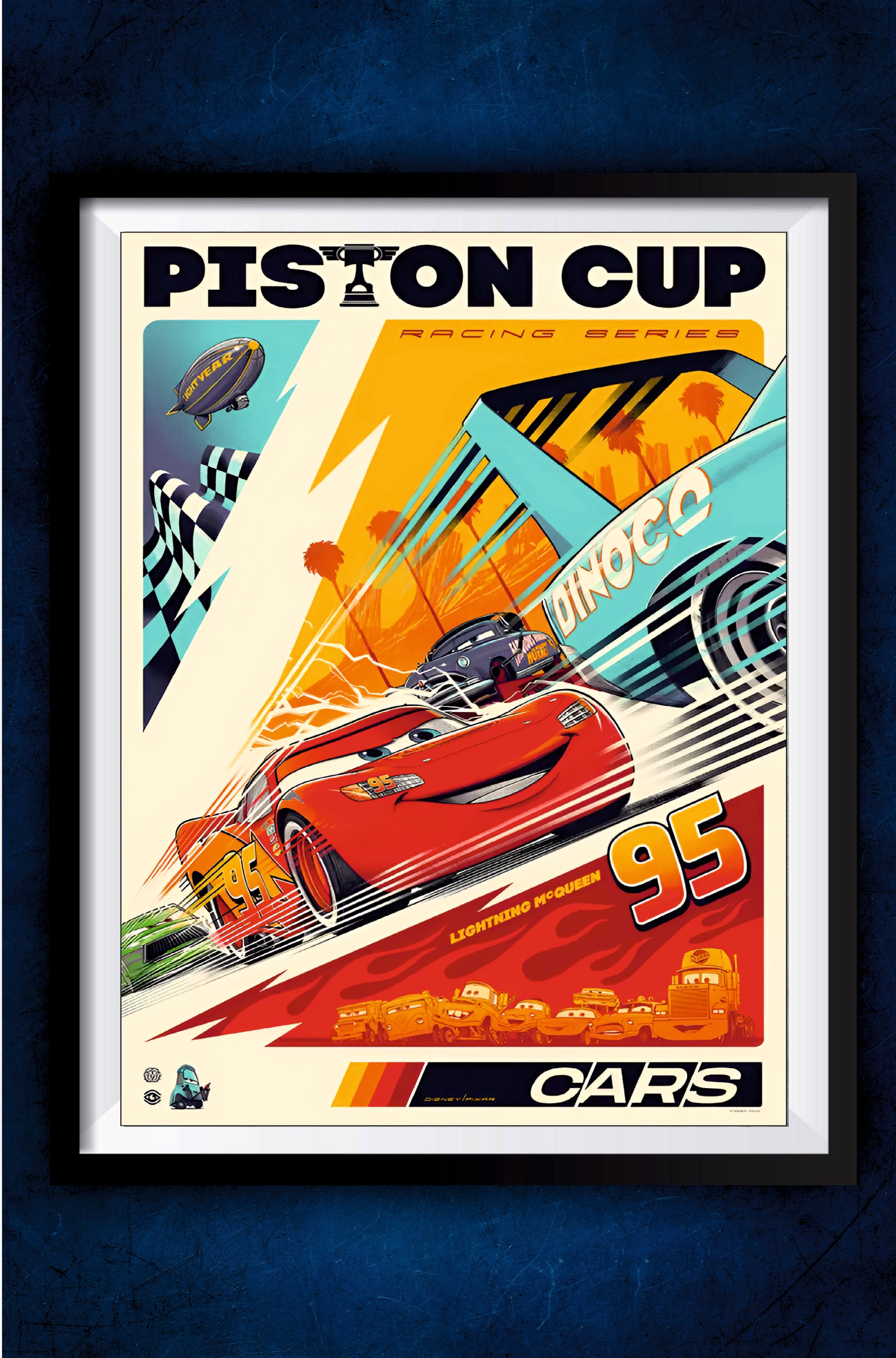 Cars Piston Cup Poster || Movie Posters