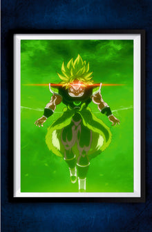 Broly Poster #2 || Dragon Ball Poster