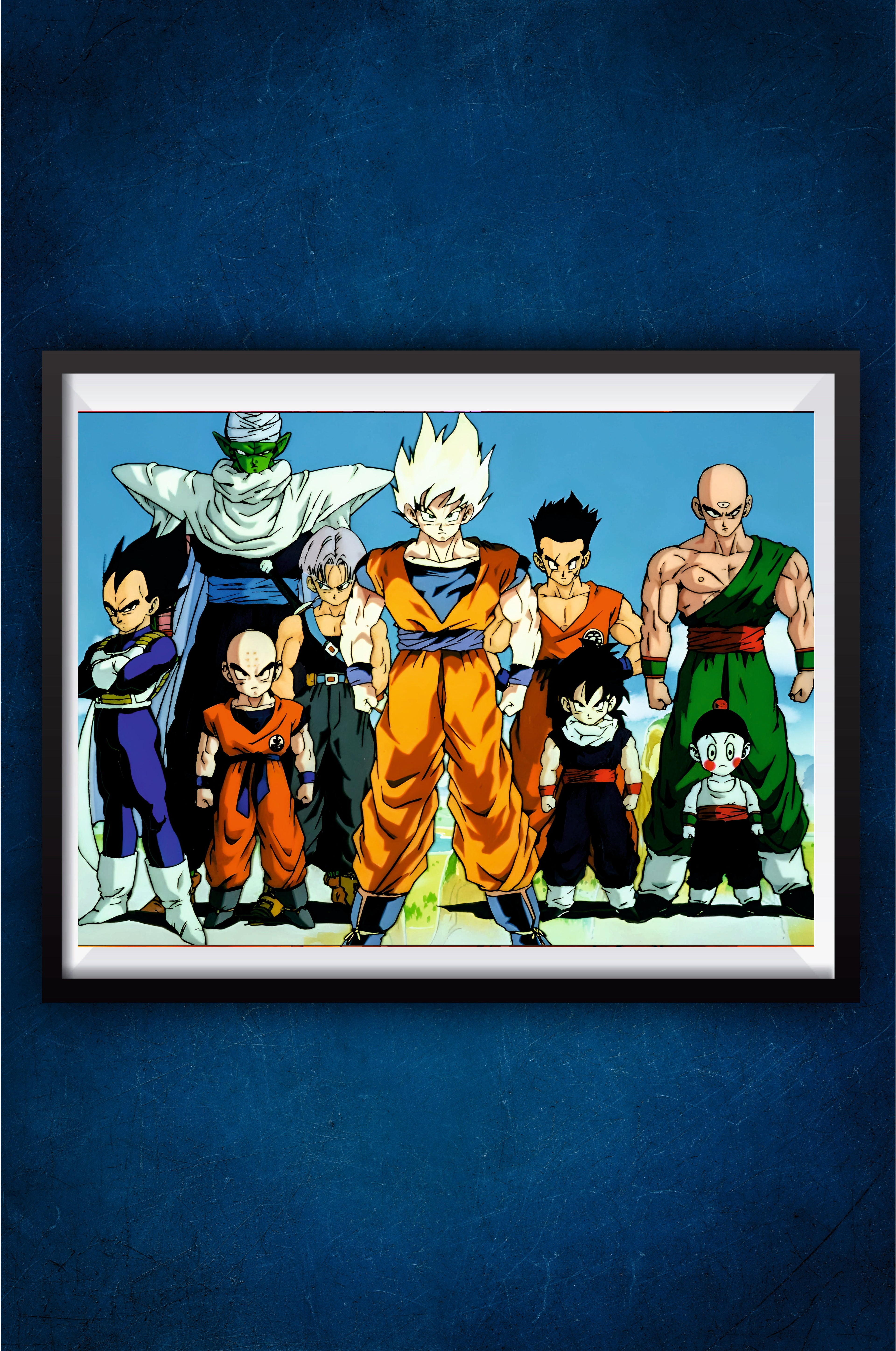Dragon Ball Main Fighters Poster || Dragon Ball Poster