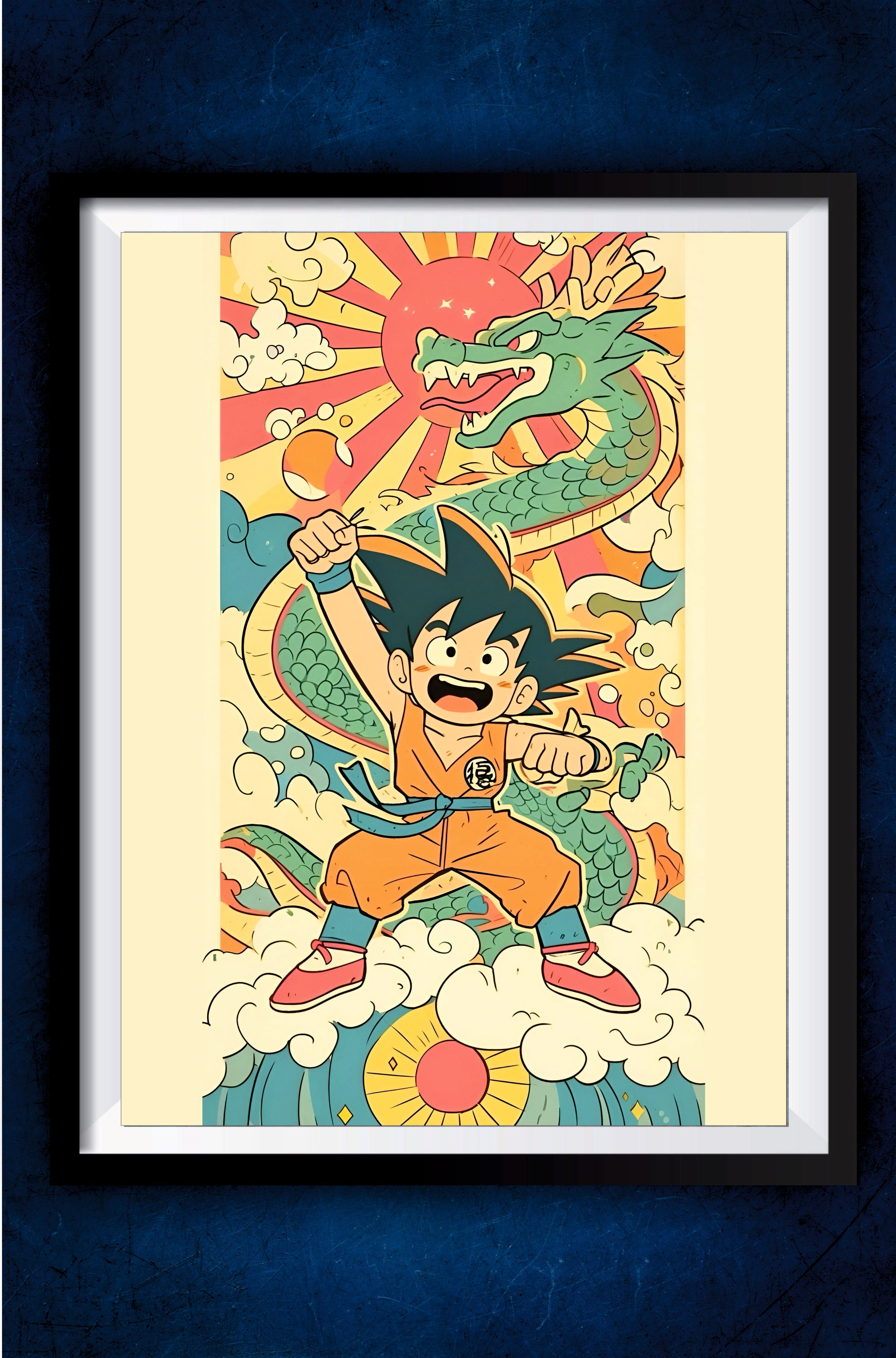 Goku Chibi Poster || Dragon Ball Poster