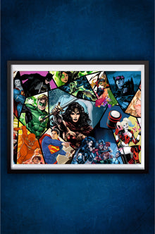 DC all Character Poster  || DC Poster