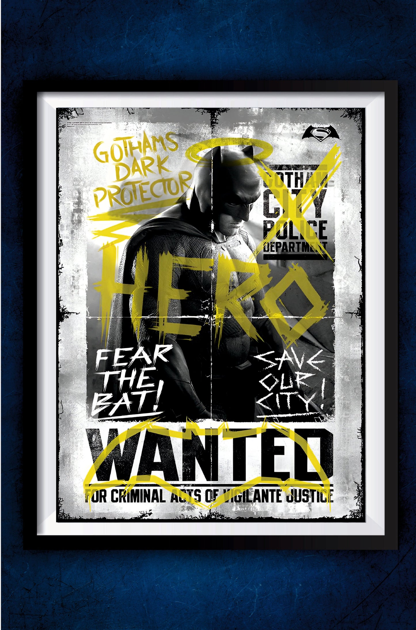 Batman Hero Poster  || DC Poster