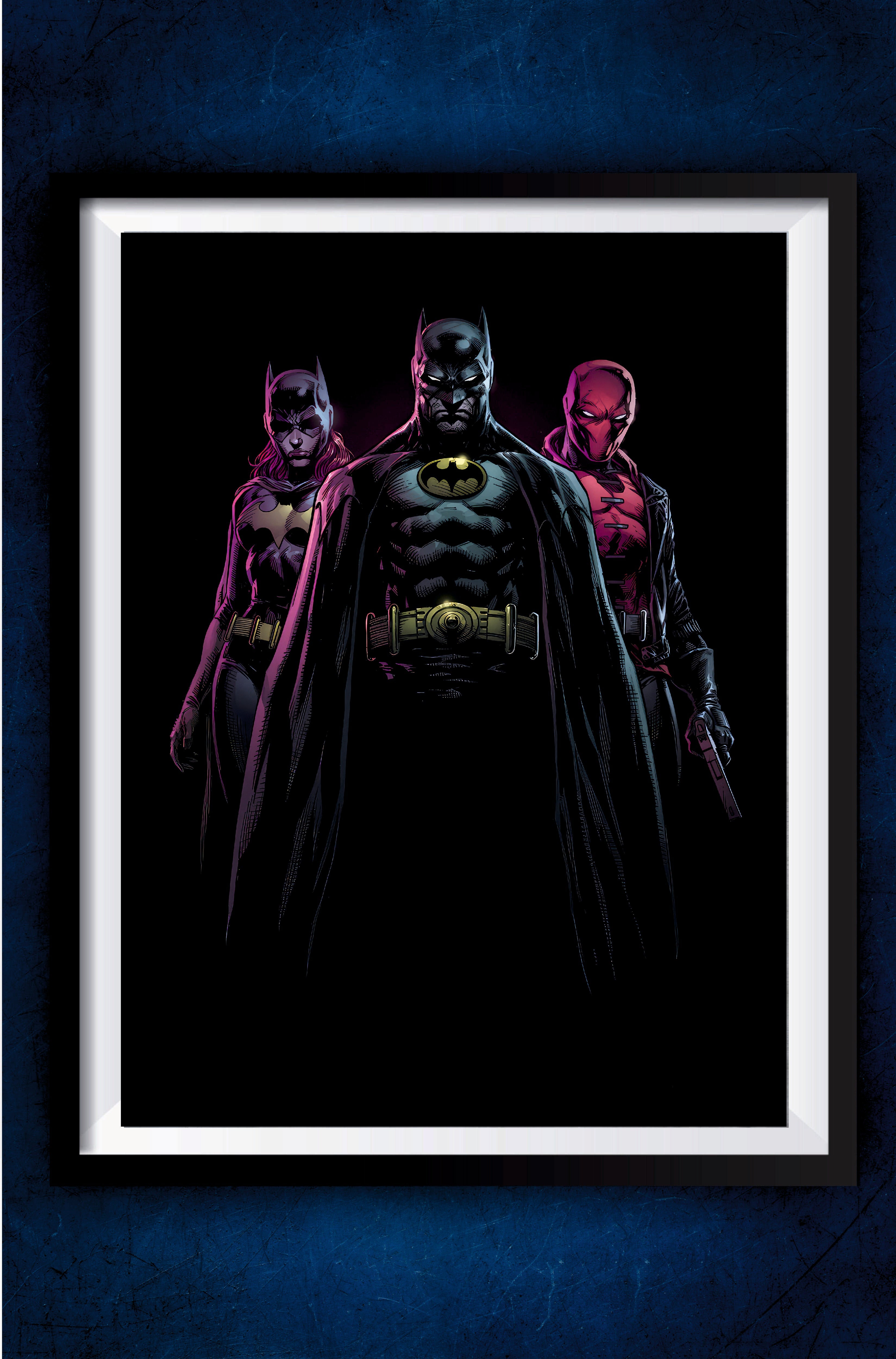 Batman with Batwomen Poster  || DC Poster