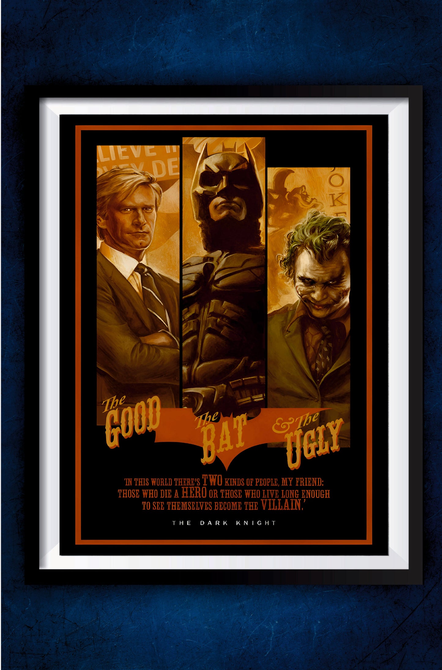Batman Triology Poster || DC Poster