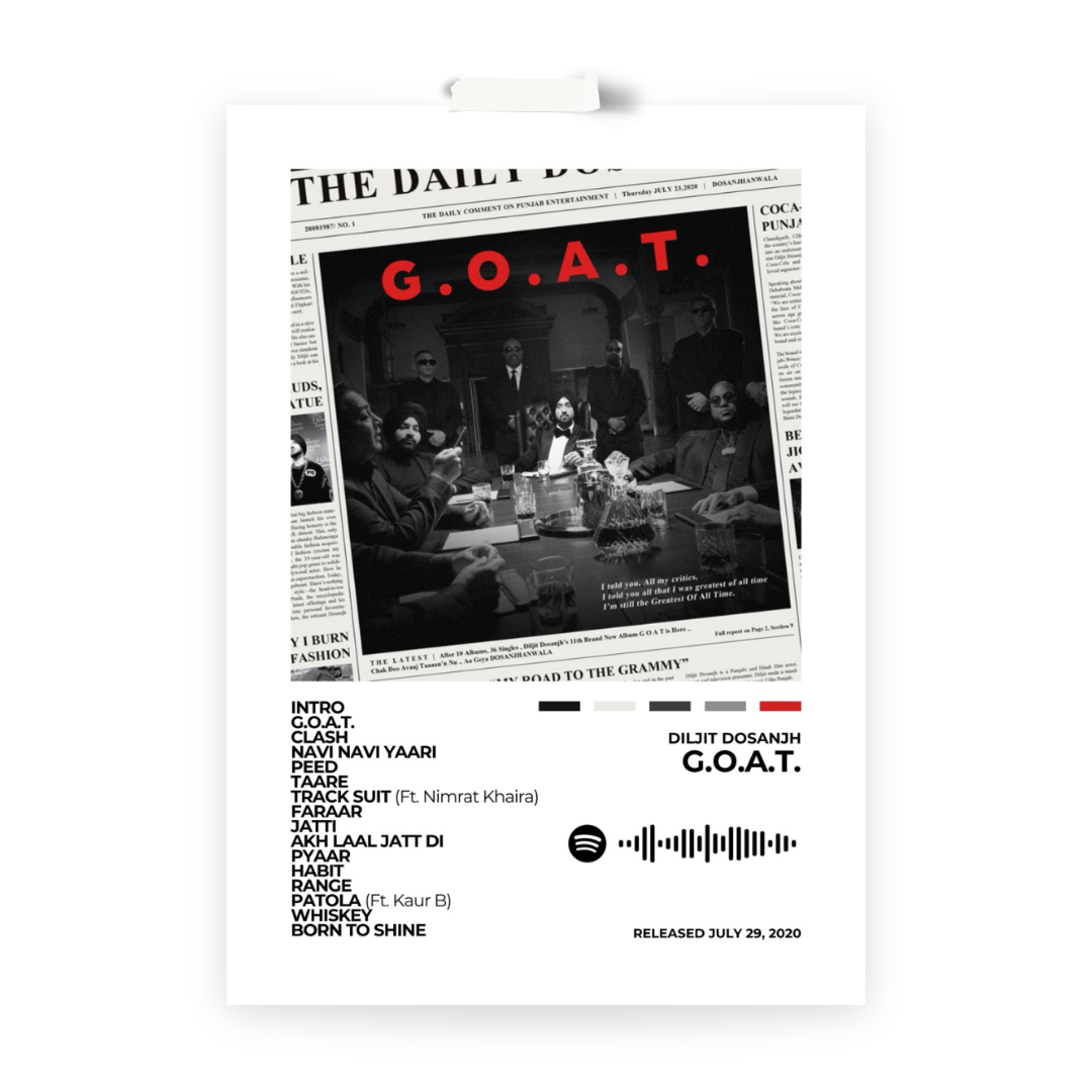 DILJIT DOSANJH- G.O.A.T.