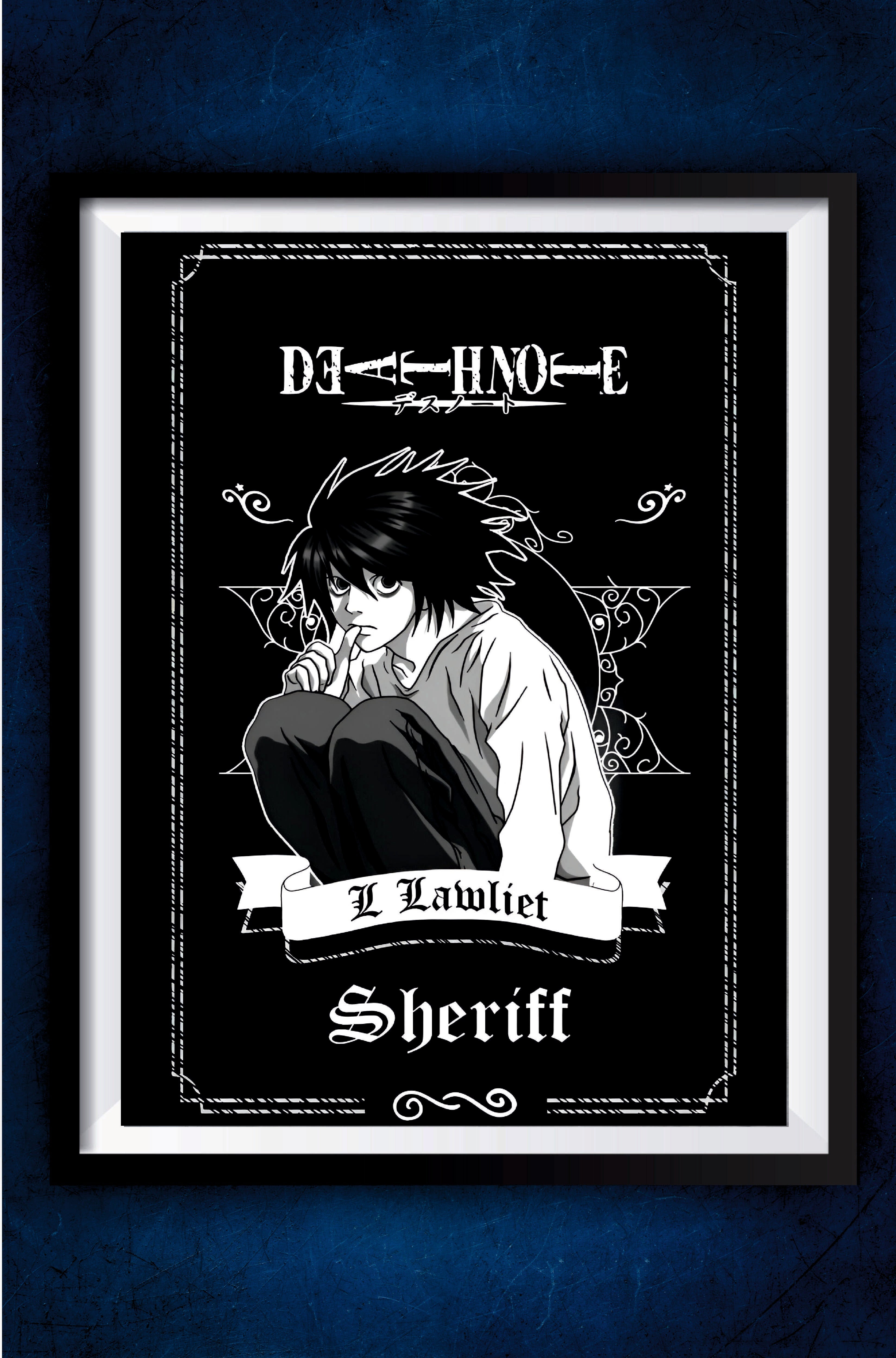 L Death Note Poster #2 || Anime Posters