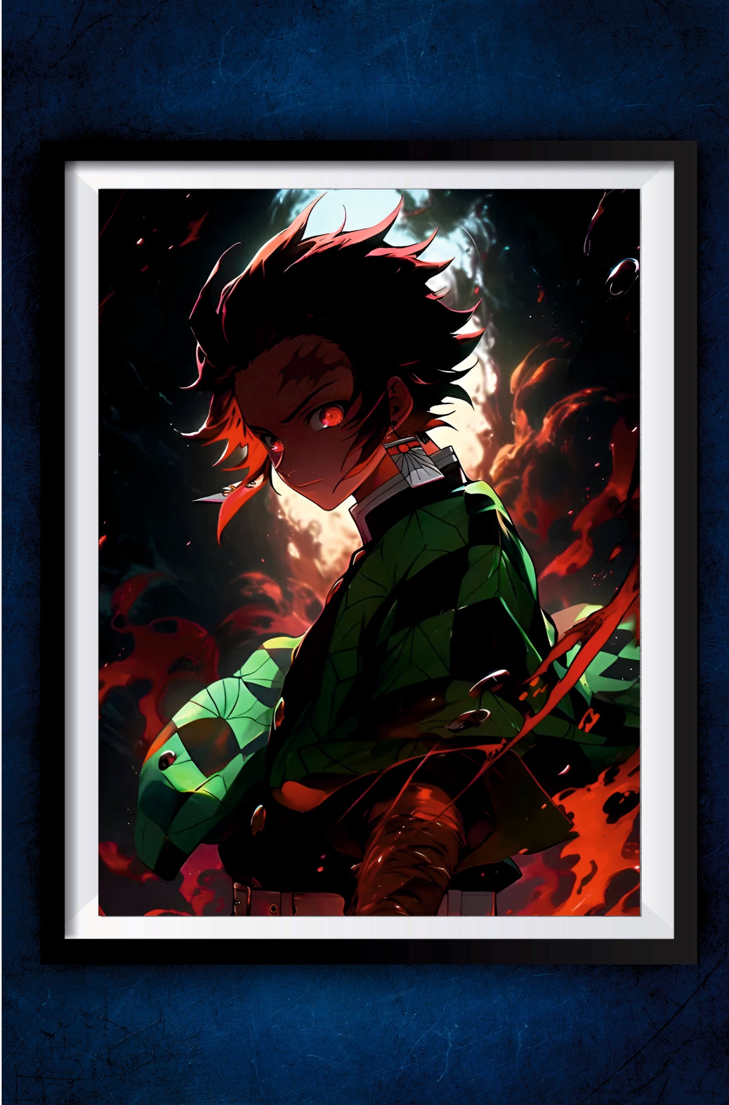 Tanjiro Rage Poster || Demon Slayer Poster