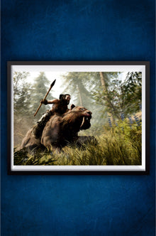Far Cry Primal Hunting Poster || Games Poster