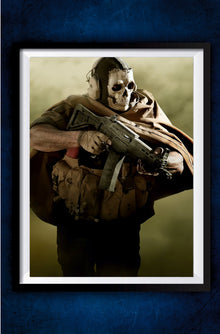 Ghost Call of Duty Poster || Games Poster