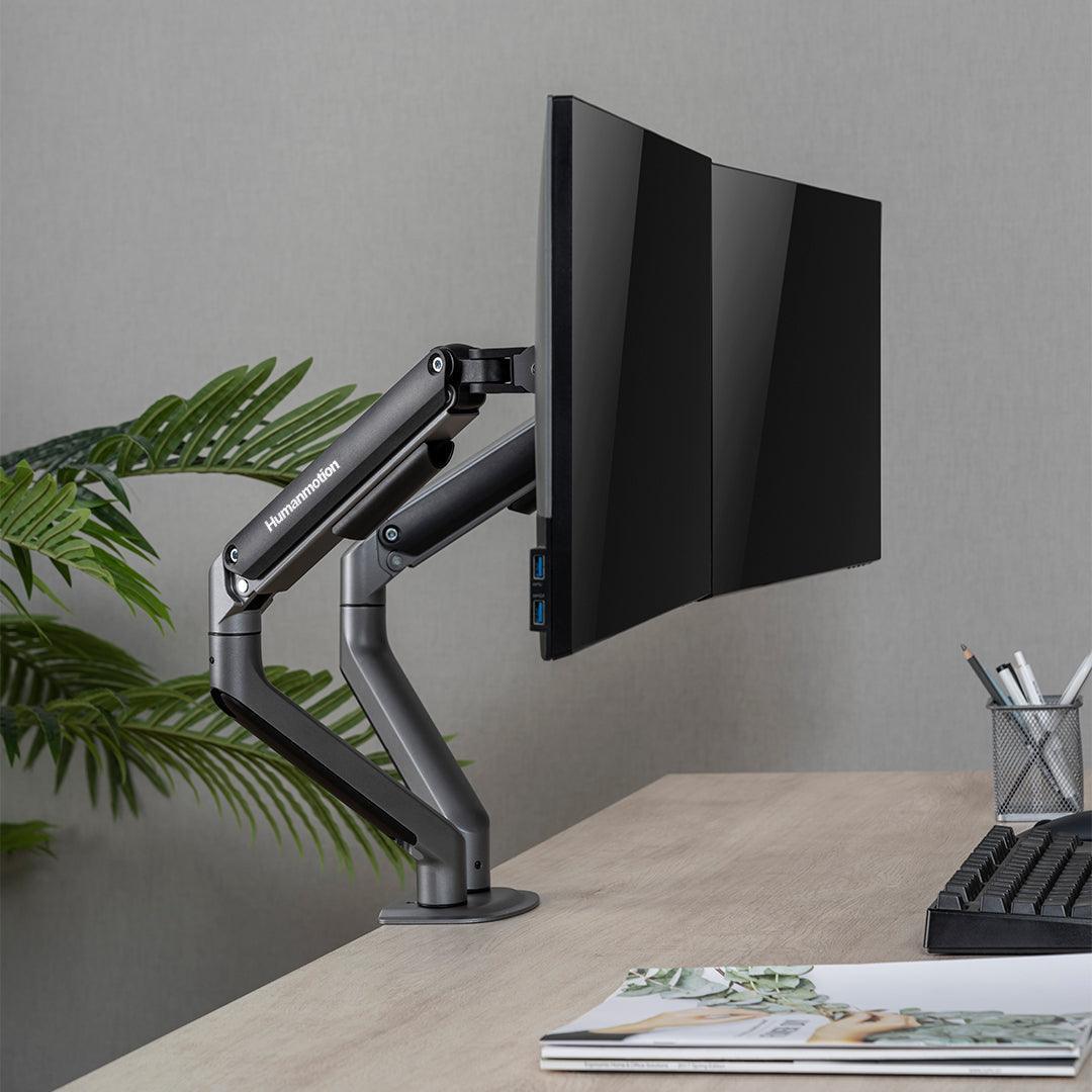 Giá đỡ màn hình đôi Human Motion T6 Pro Dual