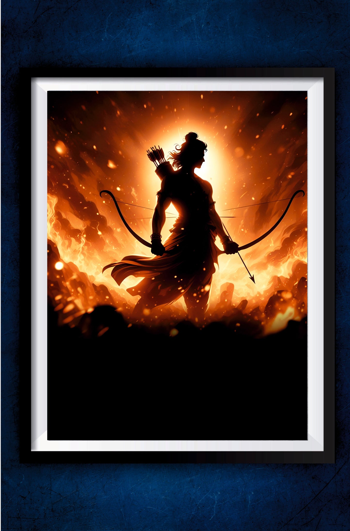 Ram Ji With Dhanush Poster || Devotional