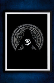Mahadev Meditating Om Poster || Devotional