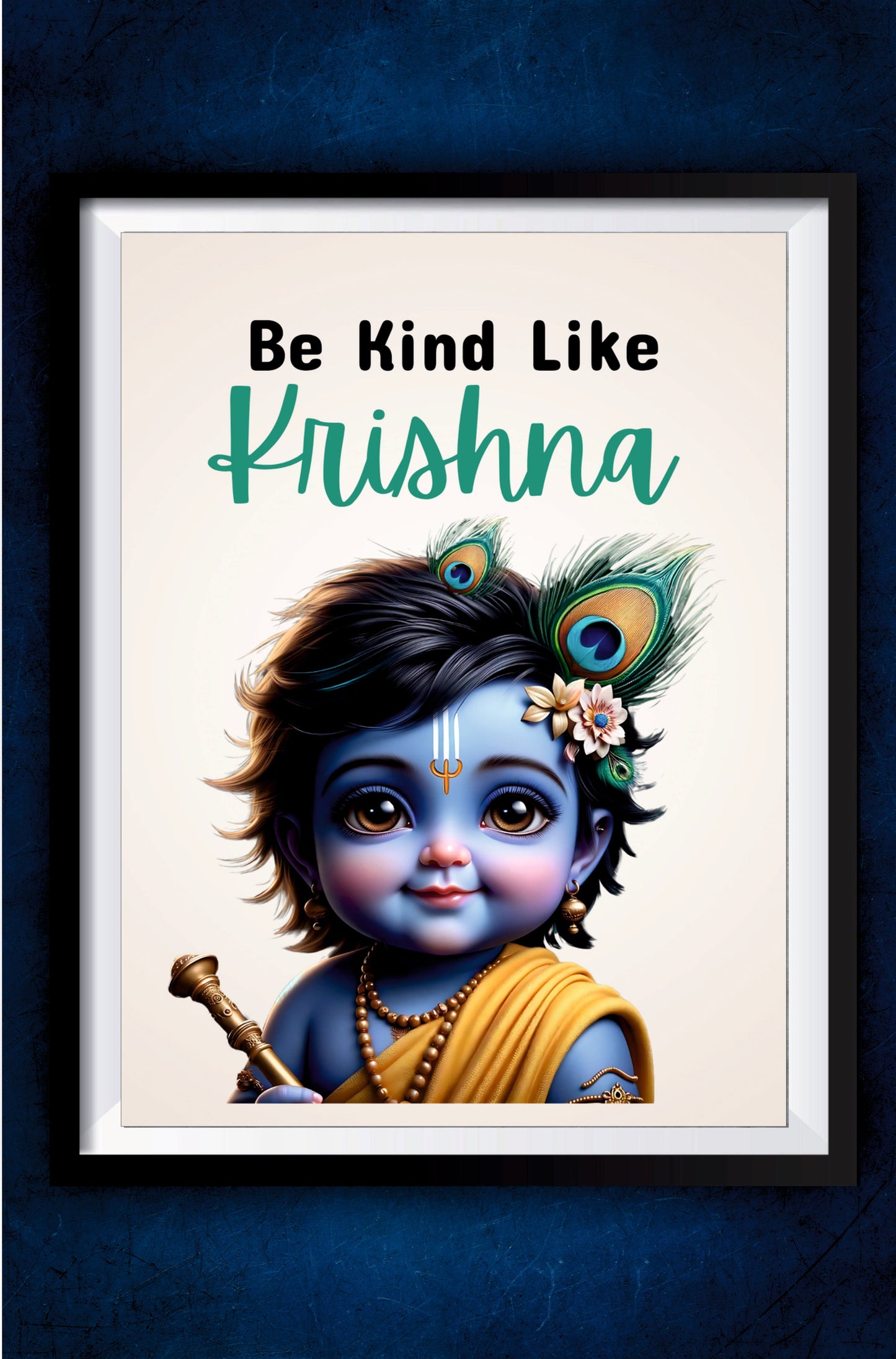 Kind Lord Krishna Poster || Devotional