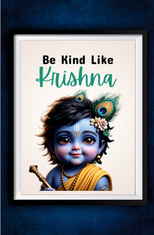 Kind Lord Krishna Poster || Devotional