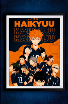 Haikyuu Poster || Anime Posters