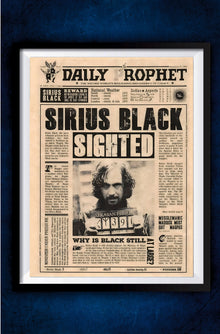 Daily Prophet Poster #1 || Harry Potter Poster