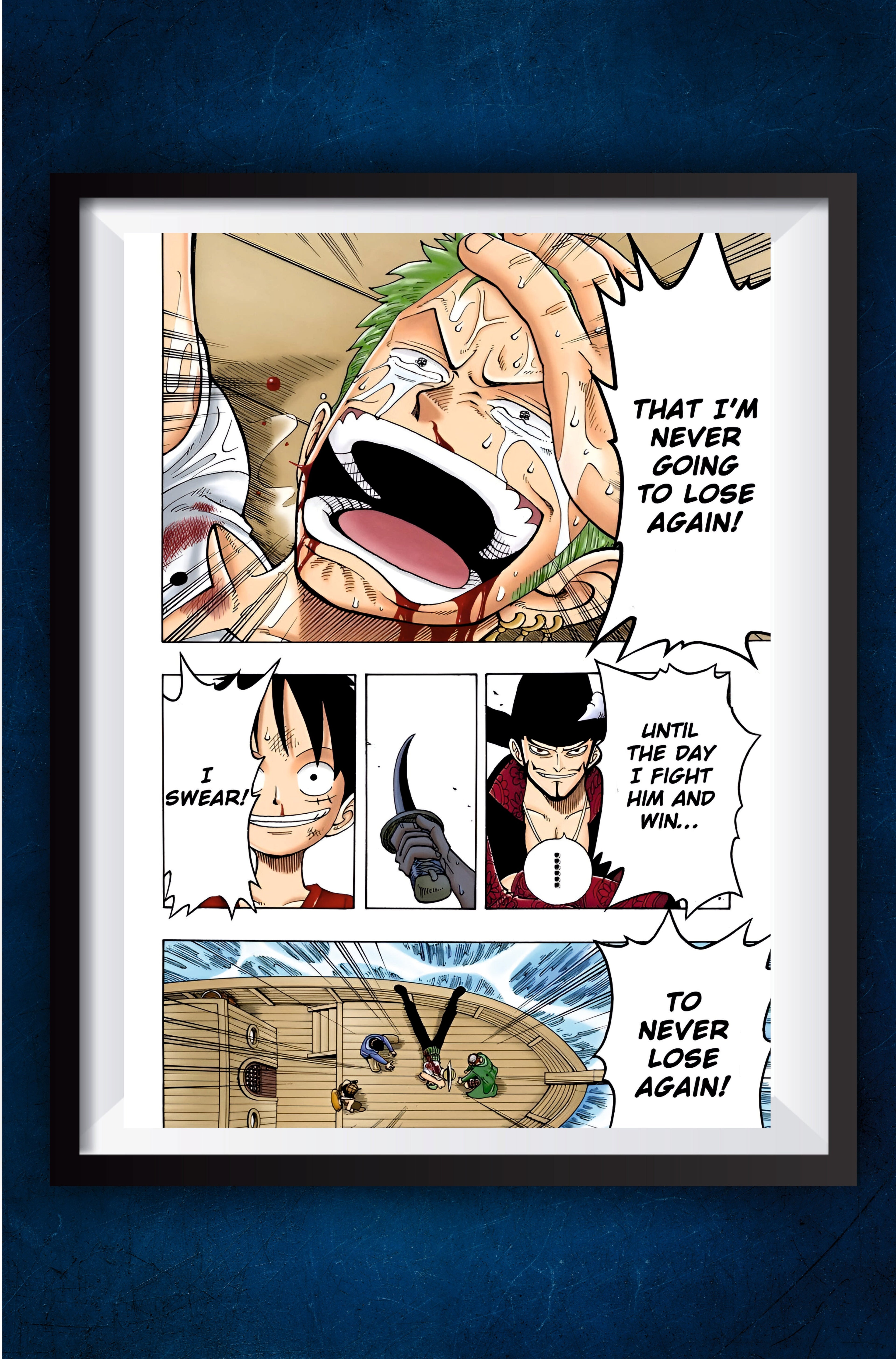 I'M never going to lose again || Zoro || One Piece