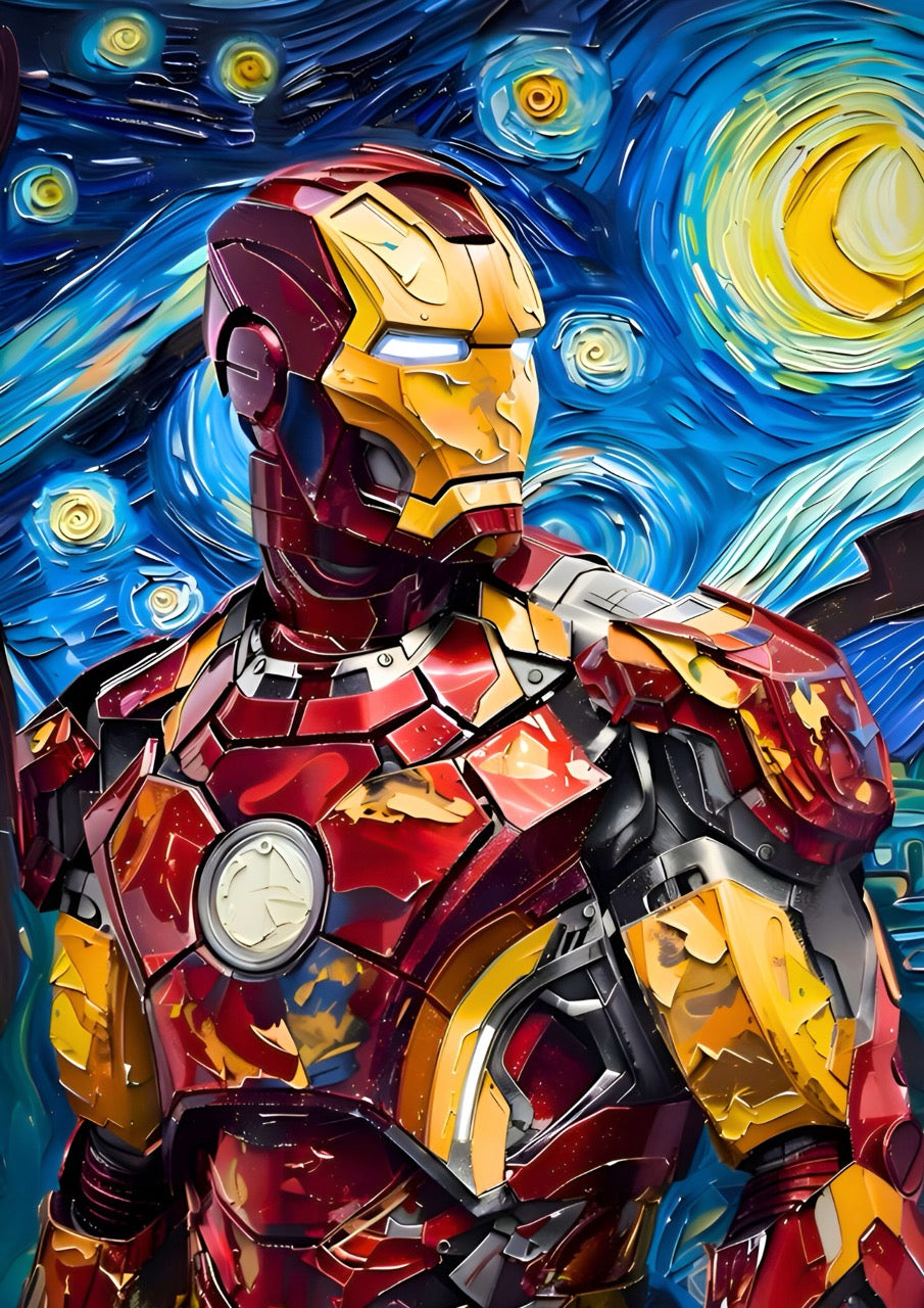 Ironman x Starry Night