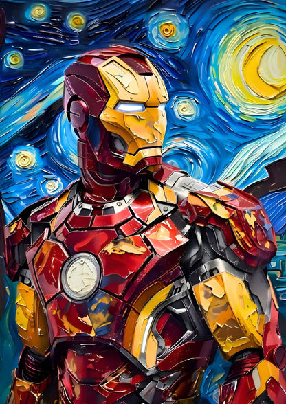 Ironman x Starry Night