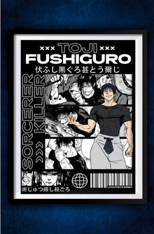Toji Fushiguro Poster #4 || Jujutsu Kaisen Poster