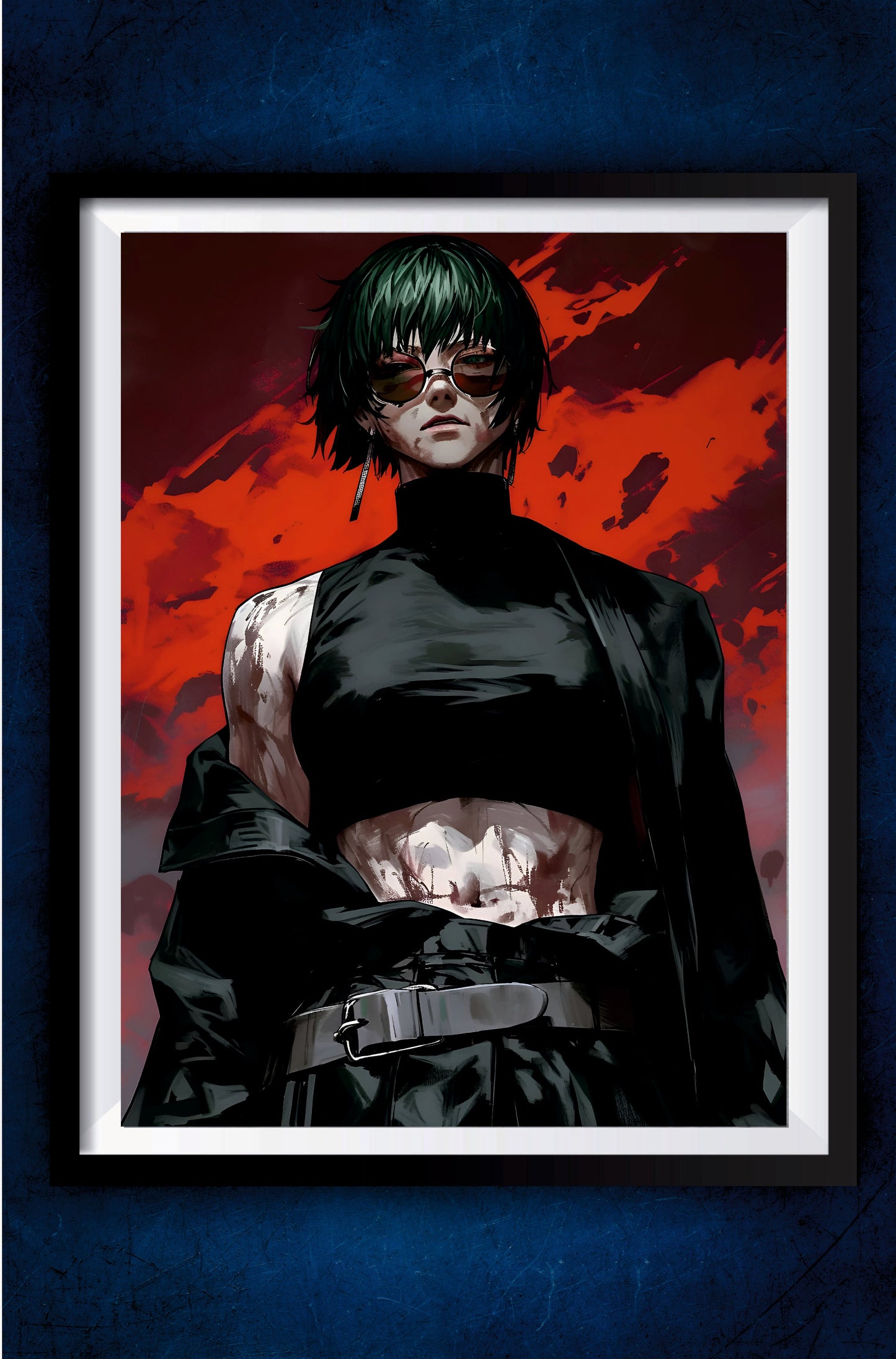 Maki Zenin Badass Poster || Jujutsu Kaisen Poster
