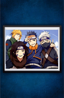 Team Minato Poster || Naruto Poster