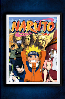 Naruto Banner Poster || Naruto Poster