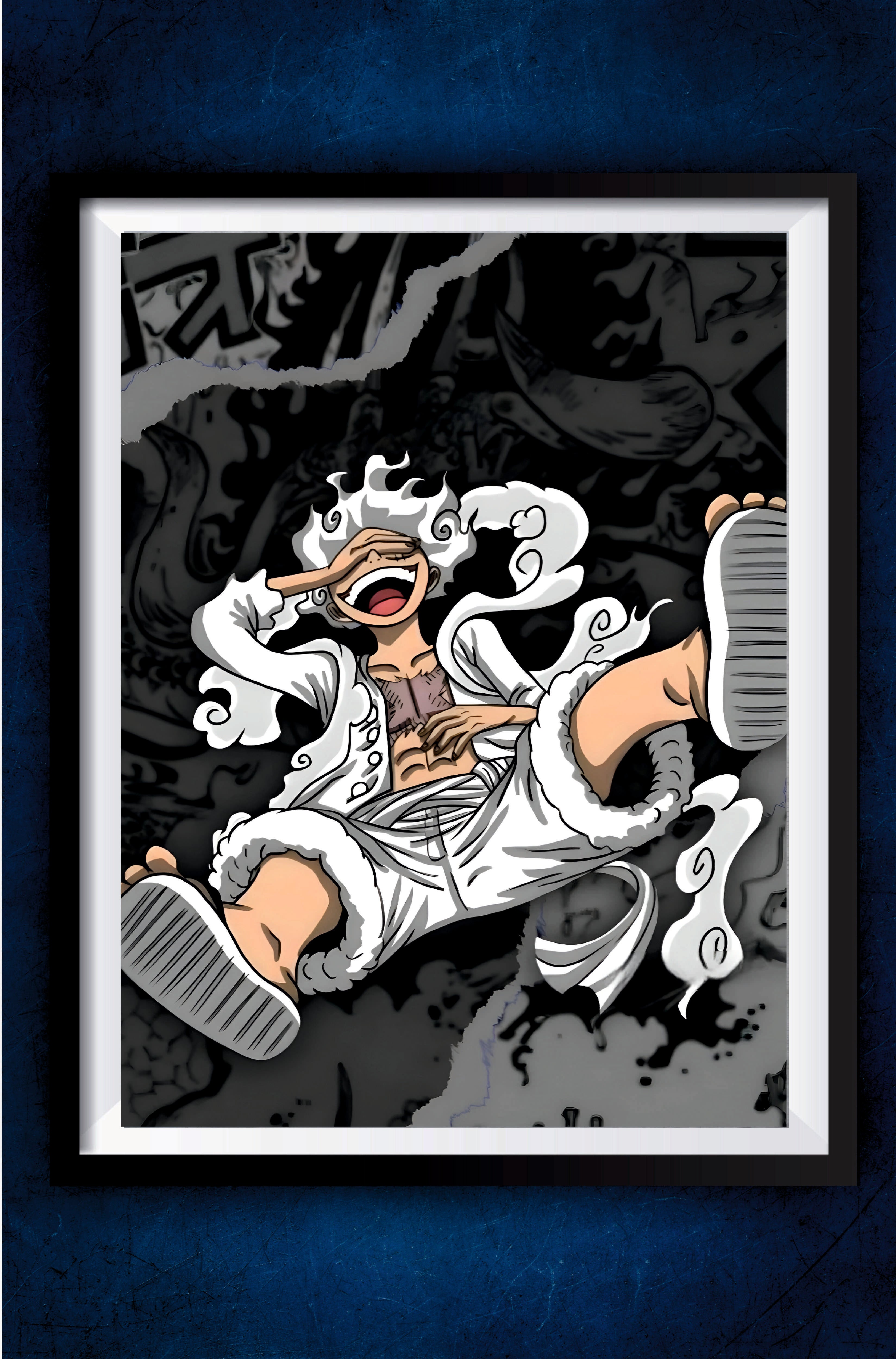 Luffy Laughing Gear 5 Poster || One Piece Poster