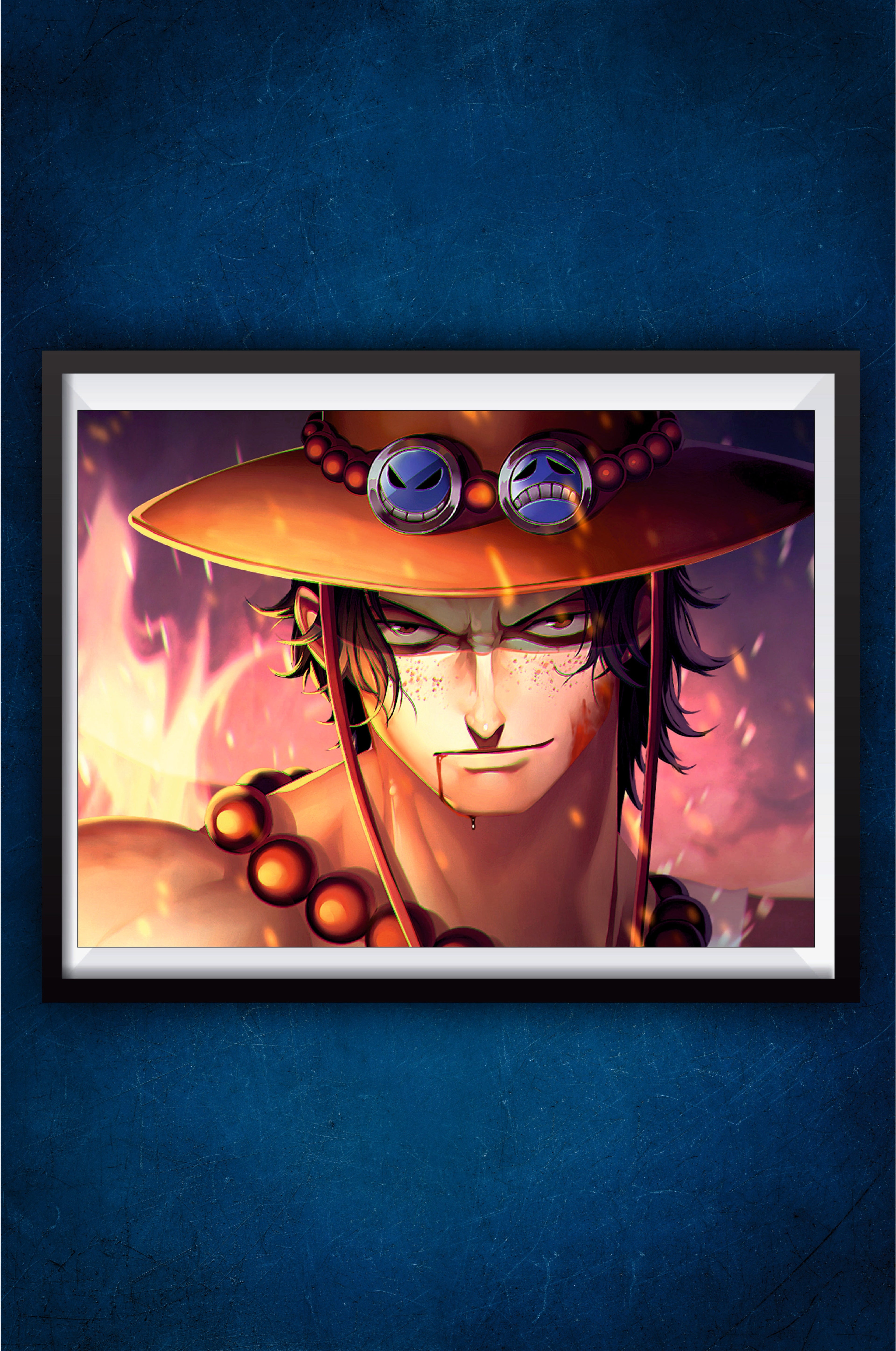 Fire Fist Ace Poster #1 || One Piece Poster