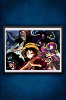 The Yonko Poster || One Piece Poster