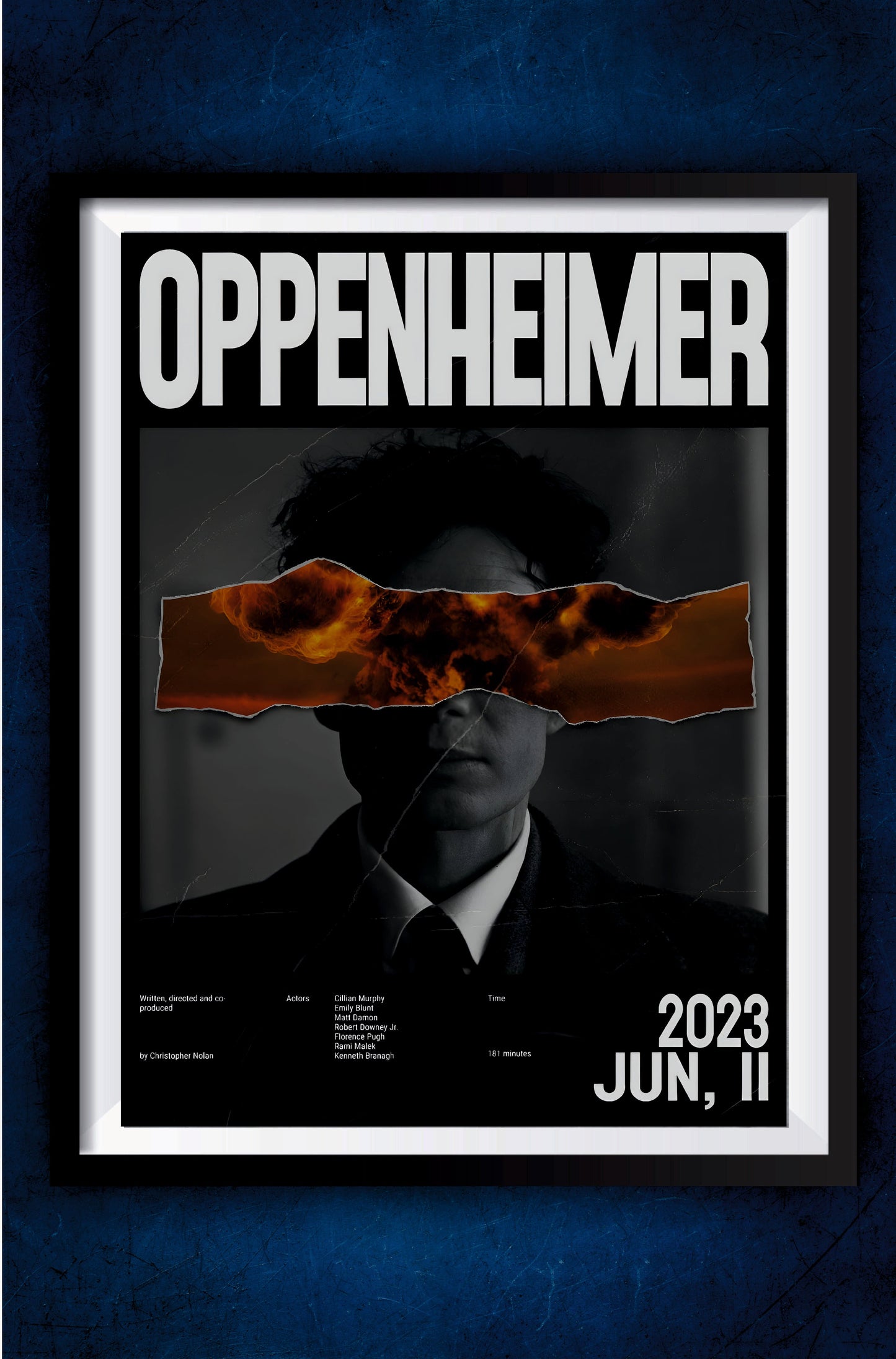 Oppenheimer Movie Poster #1 || Movie Poster