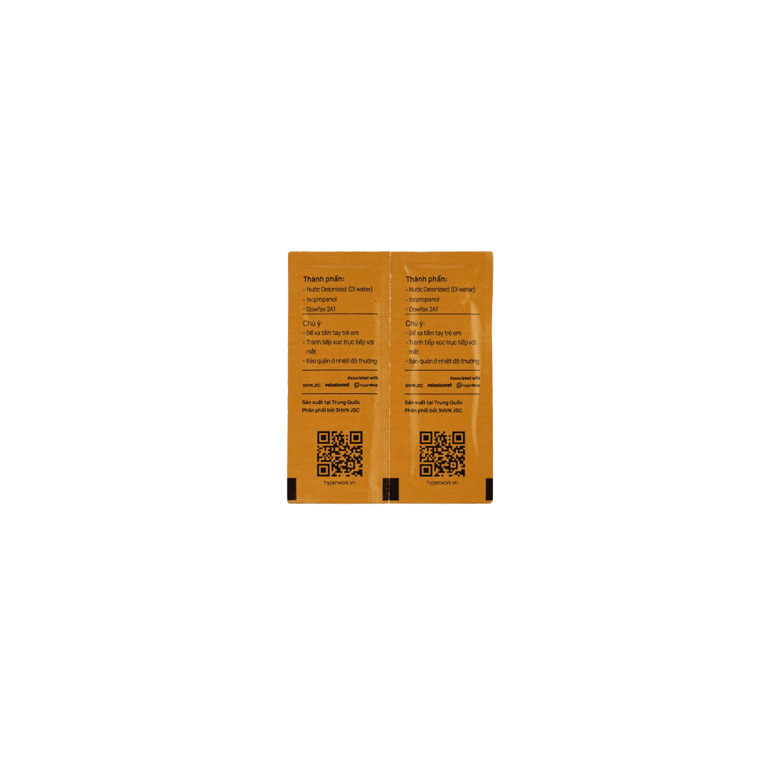 Pack 50 khăn ướt HyperWork Anti Fog HW01