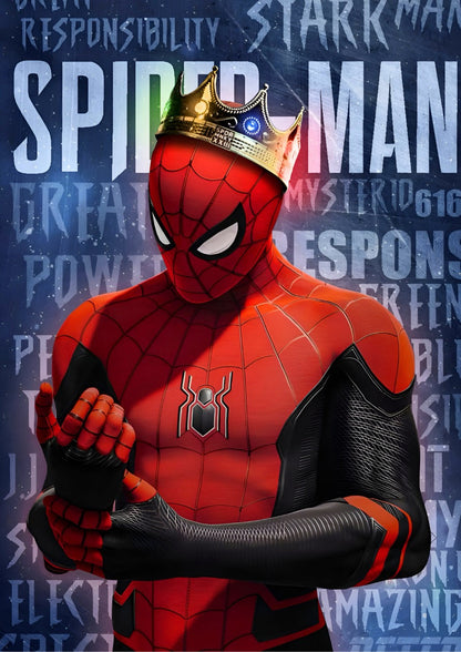 Spider-Man with Crown