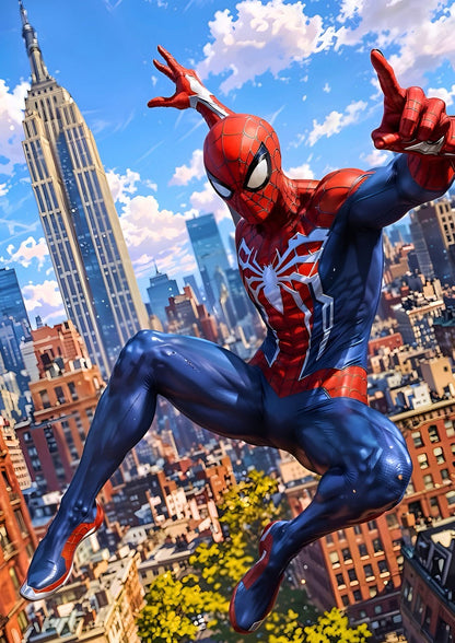 Spider-Man’s Skyline: Between City Skies