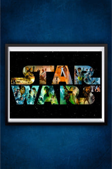 Star War Logo Poster || Star wars Poster