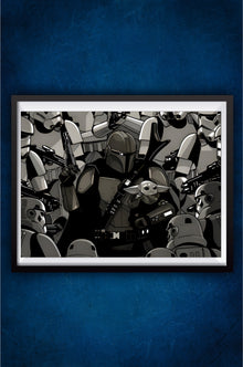 The Mandalorian Poster #2 || Star wars Poster