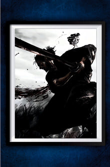 Musashi Miyamoto Sword Poster || Vegabond Poster